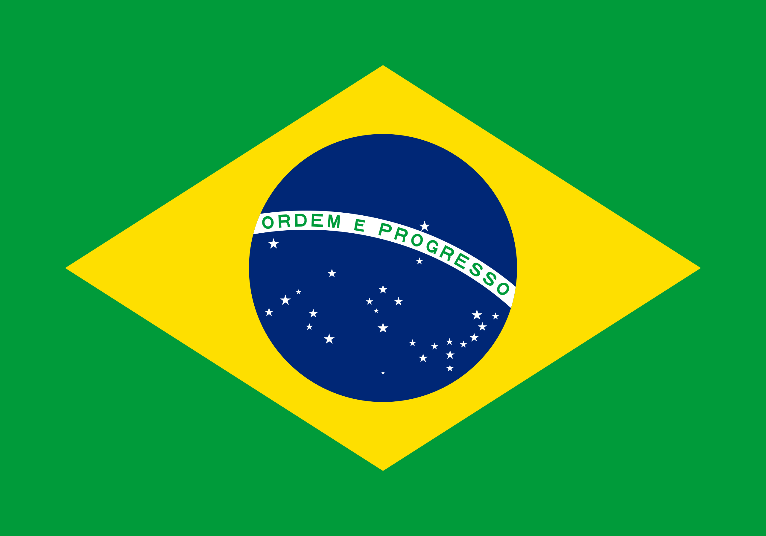 drapeau du pays Brésil
