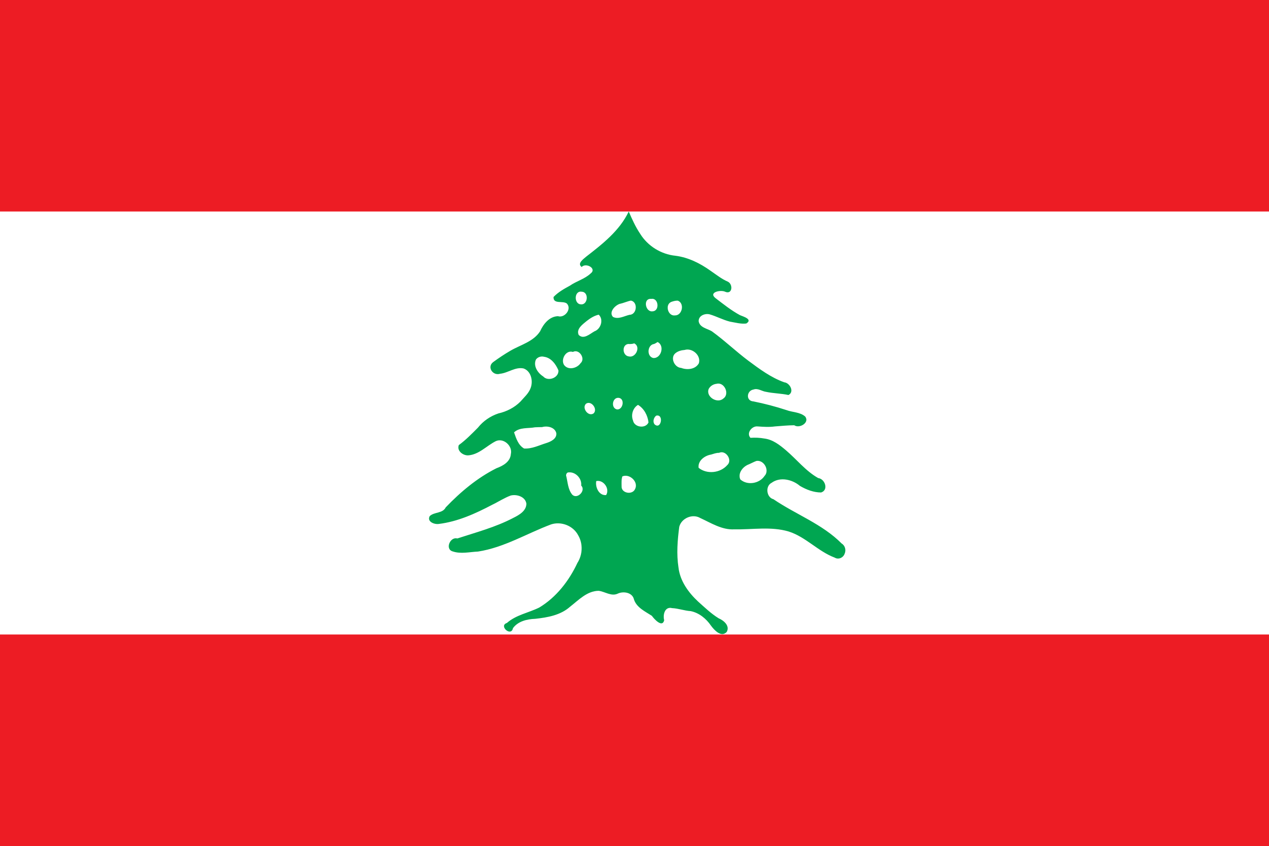 drapeau du pays Liban